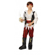 Piraat Kostuum Jongen - Maat 152 - Merk Partyline - Geslacht Jongen - Maat 152 - Leeftijd vanaf 12 jaar