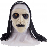 Eng Nonnenmasker met Kap - One Size - Wit