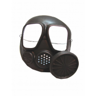 Gasmasker - One Size - Volwassene - Schuimstof - Zwart