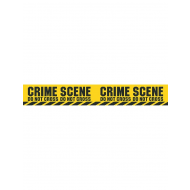 Ruban Crime Scene - Décoration - 610x8cm - Plastique - Jaune