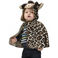 Baby Verkleedpak Giraffe Cape - One Size - Bruin - Leeftijd Nvt