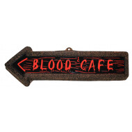 Blood Cafe Décoration Murale - 57x3x19cm - PVC
