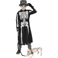 Veste Squelette - Déguisement - Taille 116 - Noir - Sexe Garçon - Taille  116 - Age 5 jusqu'à 6 ans