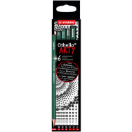 Stabilo Othello Arty Crayons - Verts - 6 Pièces - Marque Stabilo - Type d'écriture Crayon général