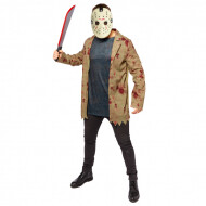 Kostuum Jason Voorhees - Heren - Maat L - Multicolor - Leeftijd volwassenen - Geslacht Heren - Maat L