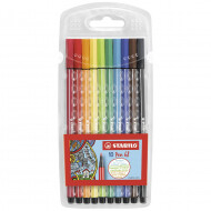 Stabilo Pen Feutres - Multicolores - 10 Pièces - Marque Stabilo - Type d'écriture Stylo feutre - Couleur Multicolore