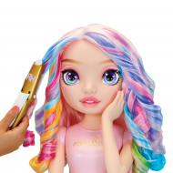 Rainbow High Tête à Coiffer - Tête de Coiffure - Marque Rainbow High - Age à partir de 6 ans