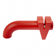 Demeyere Zwilling Twinsharp Aiguiseur de Couteaux - Acier Inoxydable - Rouge - Marque Demeyere