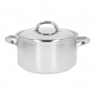 Demeyere Athena Kookpot met Deksel - Ø20cm - 3L - RVS - Zilver - Merk Demeyere - Geschikt voor Inductie,Brander,Halogeen,Keramisch,Gas,Oven,Alle warmtebronnen,Electrisch
