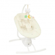Badabulle Balancelle Latérale Cream - 70x55x73cm - Polyester - Beige - Marque Badabulle