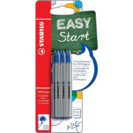 Stabilo Easy Original Fine Recharges de Stylo - 0,3mm - Bleu - 6 Pièces - Marque Stabilo - Couleur Bleu