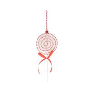 Deco noël lolly m - Marque DDD - Couleur Rouge