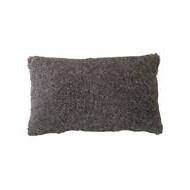 Coussin Tela - Rectangulaire - 30x50cm - Gris - Marque DDD - Couleur Gris