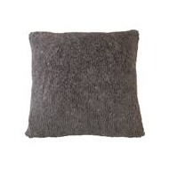 Coussin Tela - Carré - 45x45cm - Gris - Marque DDD - Couleur Gris
