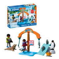 Playmobil Animals & Friends Dierentuin: Ijsexpeditie - 72073 - Merk Playmobil - Leeftijd vanaf 4 jaar - Collectie Animals & Friends