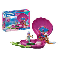 Playmobil Fantasy & Magic Zeemeermin Schelpentas - 72105 - Merk Playmobil - Leeftijd vanaf 4 jaar - Collectie Fantasy & Magic