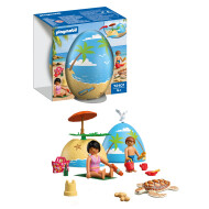 Playmobil Speel-ei: Strandvakantie - 72101