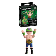Playmobil WWE John Cena - 72093 - Marque Playmobil - Age à partir de 5 ans - Collection WWE