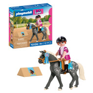 Playmobil Country Saut d'Obstacles - 72135 - Marque Playmobil - Collection Country - Age à partir de 4 ans