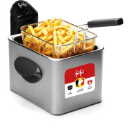 FriFri Friteuse FR1948 - 4,5L - 3200W - Grijs - Soort friteuse Enkele frituurpan - Inhoud 4,5 L