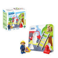 Playmobil Junior: Brandweerpuzzel - 72088 - Merk Playmobil - Collectie Junior - Leeftijd 1 t/m 4 jaar