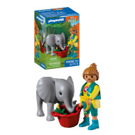 Playmobil Animals & Friends Dierentuin: Babyolifant - 72092 - Merk Playmobil - Leeftijd vanaf 4 jaar - Collectie Animals & Friends