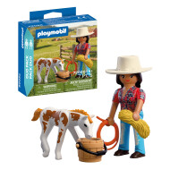 Playmobil DuoPack Cavalier met cheval - 72026 - Marque Playmobil - Collection DuoPack - Age à partir de 4 ans
