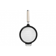 KitchenAid Passoire/Tamis - 7,1x2,6x14,4cm - Acier Inoxydable - Crème Amande - Marque KitchenAid - Matériel RVS