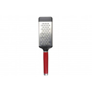 KitchenAid Brede Handrasp - Zester - 29,6x7,6x3cm - Kunststof - Keizerrood - Merk KitchenAid