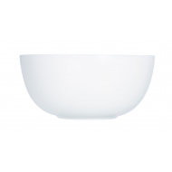 Luminarc Diwali Saladier - Ø21cm - Verre Opale - Blanc - Matériel Opale - Couleur Blanc
