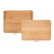 Cosy&Trendy Planche à Viande Onesta - Rectangulaire - 34x44x2cm - Bois - Brun - Marque Cosy & Trendy