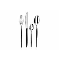 Amefa Soprano Ménagère - 4 Personnes - Acier/Inoxydable - Noir Mat - 16 Pièces - Marque Amefa