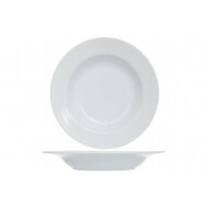Costa Verde Berlin Assiettes Creuses - Nr2 - Ø22cm - Porcelaine - Blanc - 12 Pièces - Matériel Porcelaine - Couleur Blanc