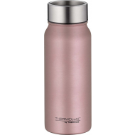 Thermos Tc Bouteille Isotherme - 350ml - Ø7,3xH16,5cm - Inox - Rose gold - Couleur Or rose - Contenu 350 ml