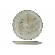 Cosy&Trendy Verdastro Assiette Plate - Ø27,5cm - Grès - Vert - Marque Cosy & Trendy - Couleur Vert - Matériel Poterie
