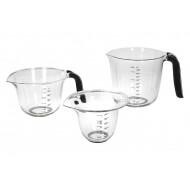 KitchenAid Verre Doseur - Empilable - Tailles Assorties - Plastique - Transparent