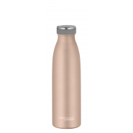 Thermos TC Bouteille Isotherme - 500ml - Inox - Taupe - Contenu 500 ml - Couleur Taupe