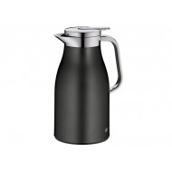 Alfi Skyline Carafe - 1L - 13x16x25,5cm - Verre/Plastique/Métal - Gris