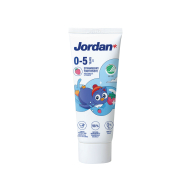 Jordan Kids Tandpasta - Milde Fruitsmaak - 0 tot 5 jaar - 50ml - Merk Jordan - Leeftijd Junior - Gewenste effect Sterke tanden