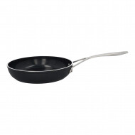 Demeyere Industry Koekenpan - Ø24cm - Aluminium - Zwart - Merk Demeyere - Geschikt voor Alle warmtebronnen