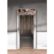 Décoration de porte Zombie - 140x96,5cm - Multicolore