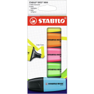 Stabilo Boss Mini Surligneurs - Multicolores - 5 Pièces - Marque Stabilo - Couleur Multicolore - Type d'écriture Marqueur