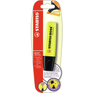 Stabilo Boss Blister - Geel - Merk Stabilo - Type schrijfgerief Fluostift - Kleur Geel