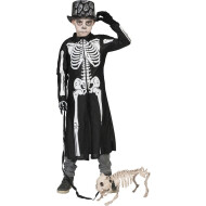 Veste Squelette - Déguisement - Taille 164 - Noir - Age 13 jusqu'à 14 ans - Sexe Garçon - Taille  164