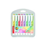 Stabilo Swing Cool Pastel Surligneurs - Multicolores - 8 Pièces - Marque Stabilo - Type d'écriture Marqueur - Couleur Multicolore
