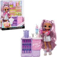 L.O.L. Surprise! OMG Sweet Nails Poupée de Mode - Kitty K Café - Avec Accessoires - Marque L.O.L. Surprise - Age à partir de 3 ans