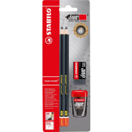 Stabilo Exam Grade Crayon + Taille-Crayon + Gomme - Marque Stabilo - Type d'écriture Crayon général
