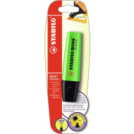 Stabilo Boss Blister - Groen - Merk Stabilo - Type schrijfgerief Fluostift - Kleur Groen