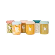 Babymoov ISY Bowls Bewaarpotjes - 250ml - Glas - 6 Stuks - Merk Babymoov