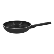 Demeyere Alu Comfort Poêle à Frire - Induction - Ø20cm - Aluminium - Noir - Marque Demeyere - Convient pour Brander,Keramisch,Induction,Halogeen,Toutes sources de chaleur,Électrique,Gaz,Four